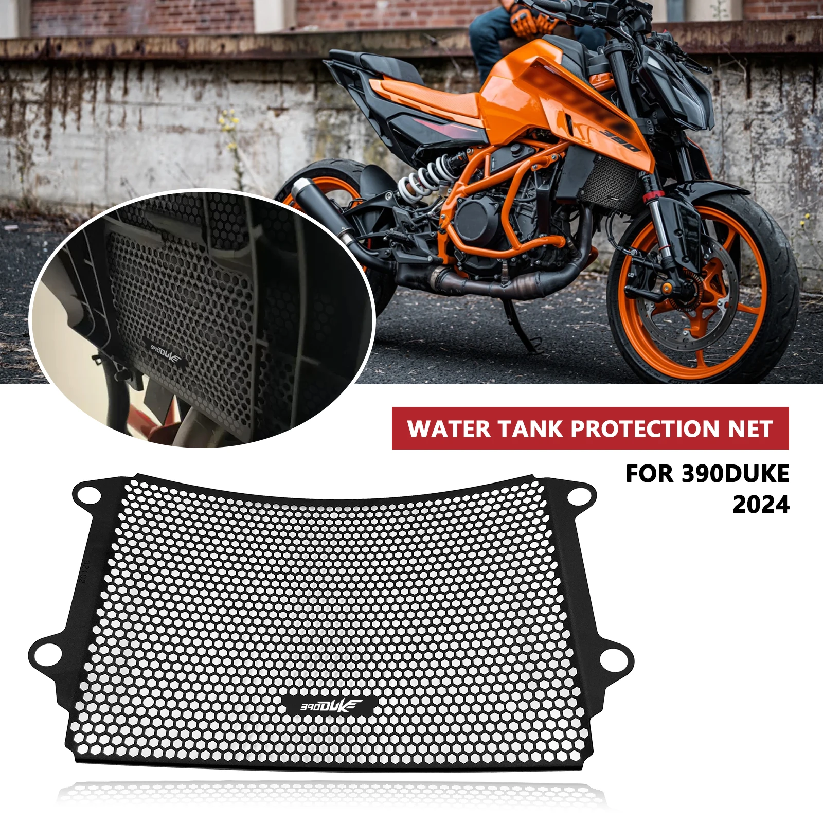 

Для 401 Svartpilen 401Vitpilen 2018-2022 390 DUKE 2024 аксессуары для мотоциклов радиатор решетка протектор duke 390 водяной песок