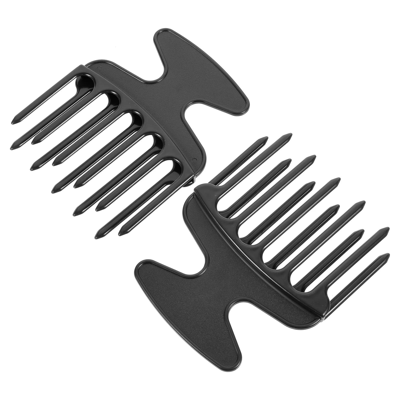 

2 Pcs Styling Comb Hair Lift Men Modeling Massage Makeup Combs Wide Tooth Abs Brush