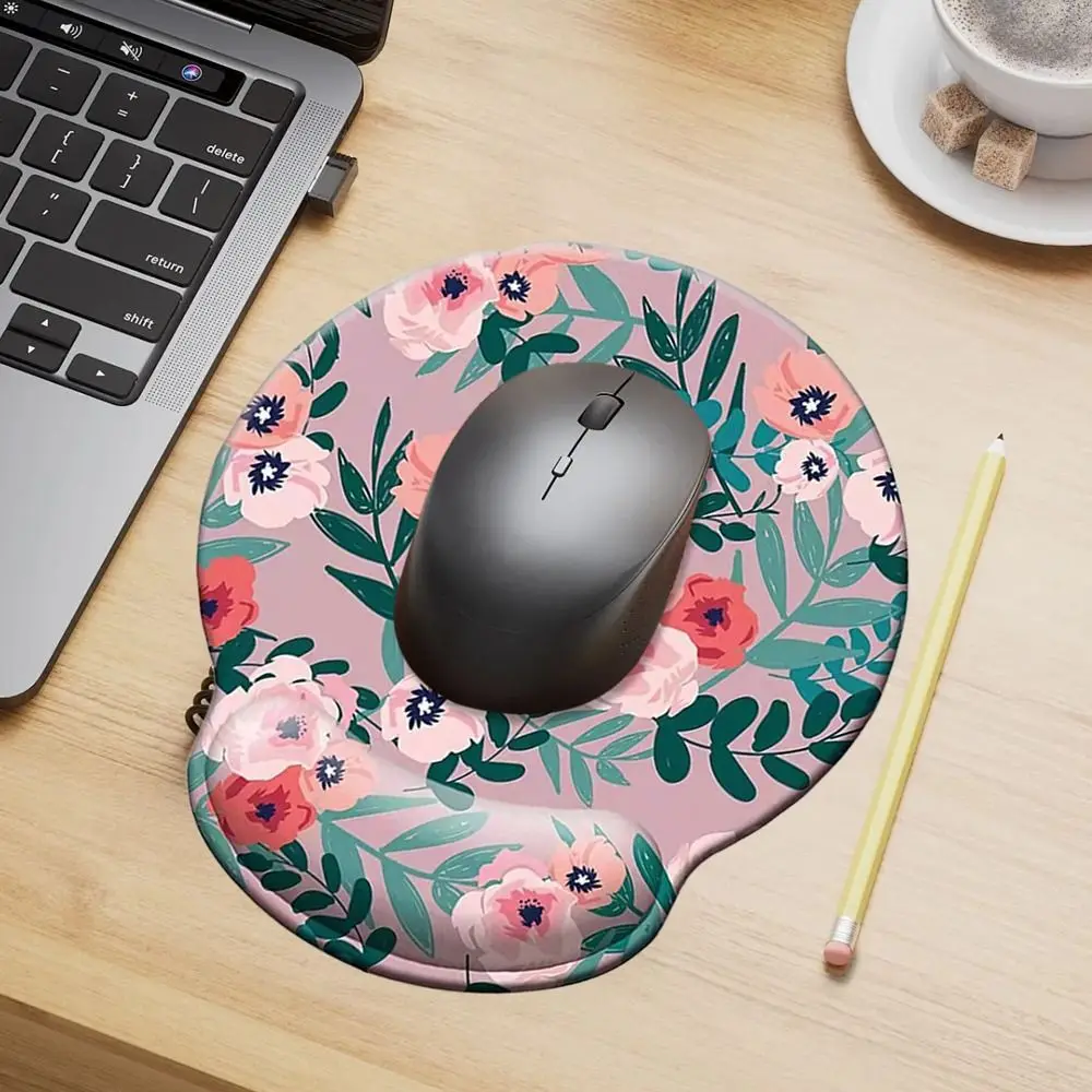 High Quality Silicone Mouse Pad Ergonomic Non Slip Gaming Mice Mat Wrist Rest Mice Hand Support Home Office