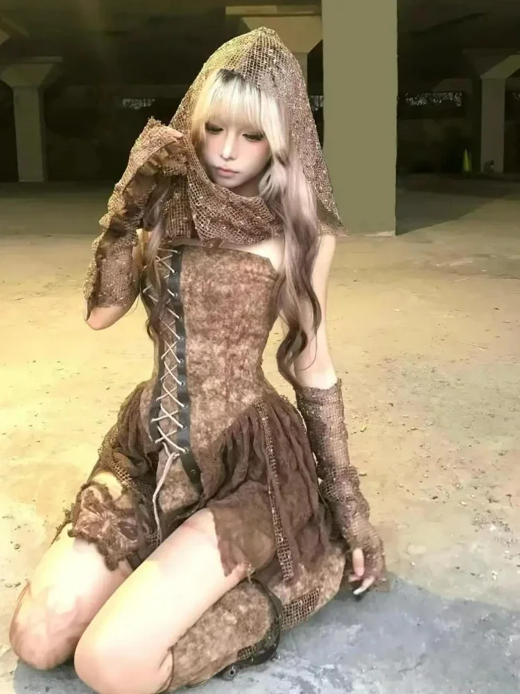 IMU 2000s Aesthetic Vintage 3 Piece Sets Woman Short Cardigan + Slim Vest + Y2k E-Girl High Waist Pants Hot Girls Harajuku Chic