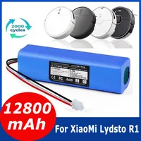 For Xiaomi Lydsto R1 rechargeable lithium-ion battery, robot vacuum cleaner,viomi s9,battery pack, genuine 12800mAh-5200mAh