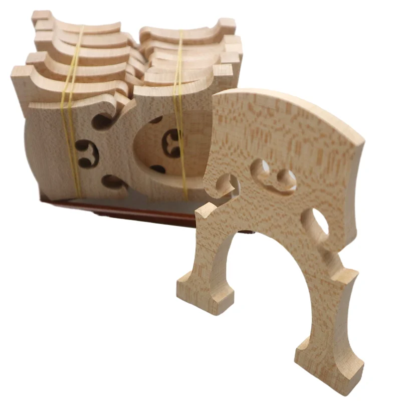 Puente para violonchelo de madera de arce, accesorios para violonchelo de alta calidad, 10 piezas, 1/8/4/2.3/4/4