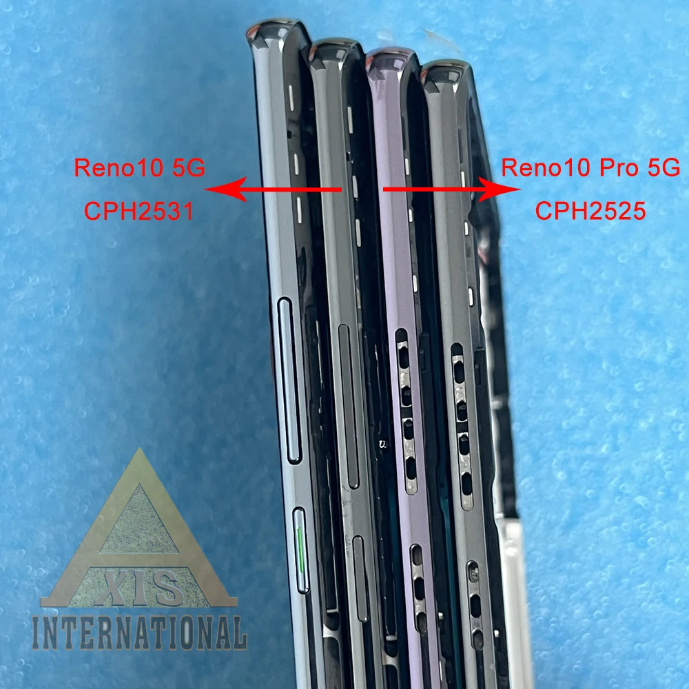 AMOLED Original For Oppo Reno10 5G CPH2531/PHW110 LCD Screen Display+Touch Frame For Reno 10 Pro CPH2525/10 Pro China PHV110