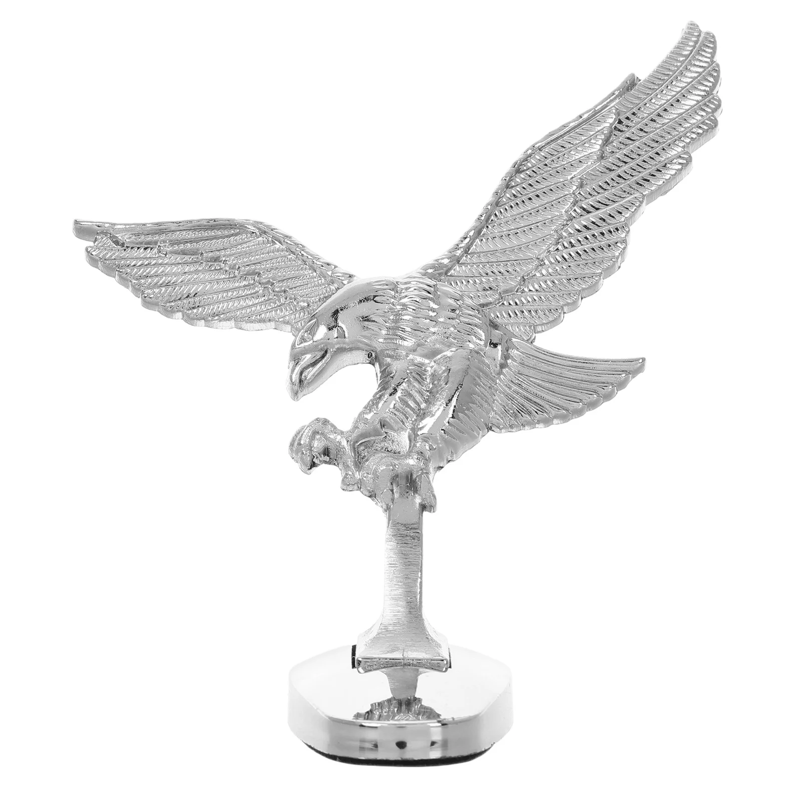 

3D Eagle Hood Ornament Car Front Metal Trim Sculpture Universal Badge Decal Easy Installation Durable Styling Decor