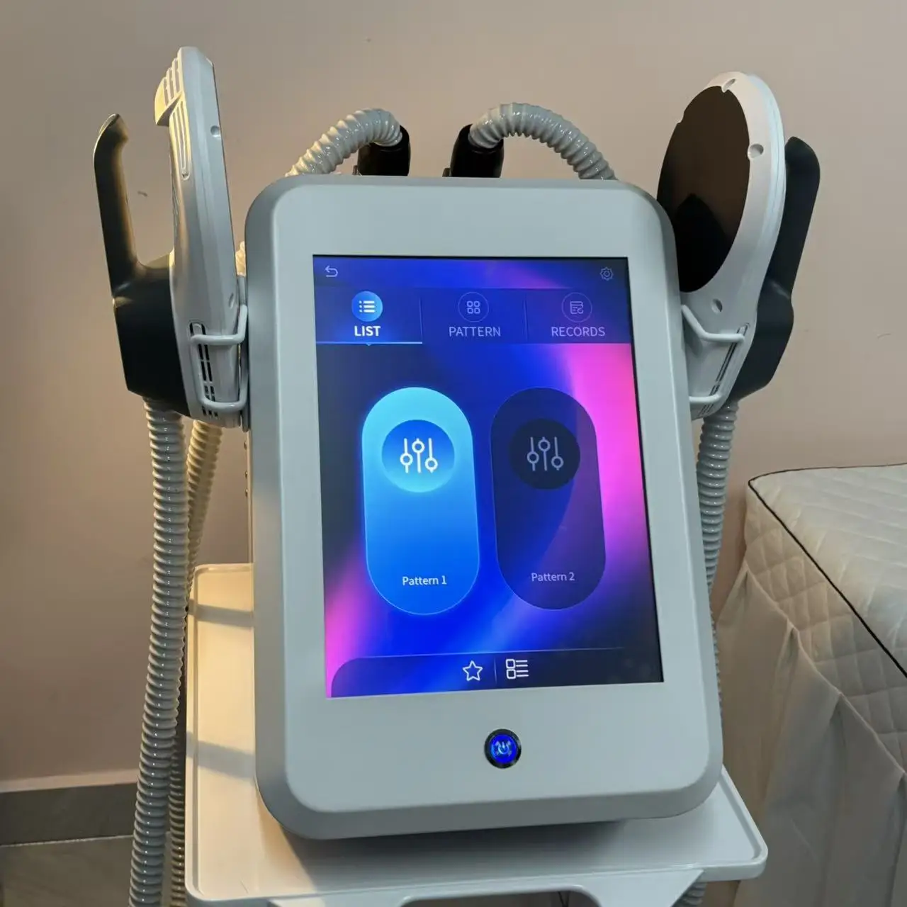 

Myoslim Body Slim Sculpt Muscle Stimulate Fat Removel 6500W Eletric Machine Hi-emt RF Weight Lose Portable Electromagnetic