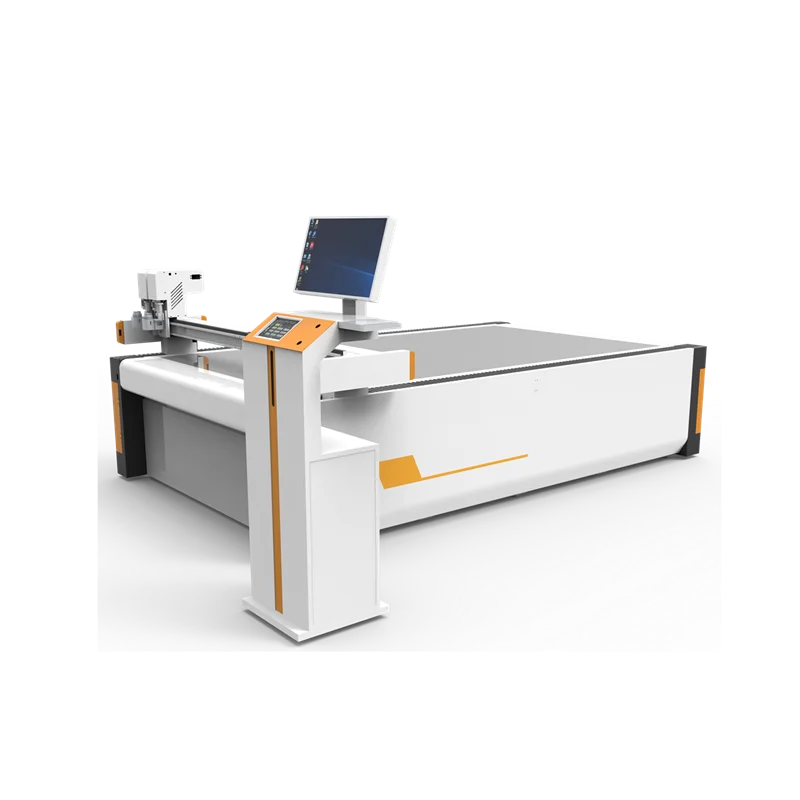 Jinan Dake Popular Product 1625 Mdf Board Cutting Machine Flatbed Cutting Plotter