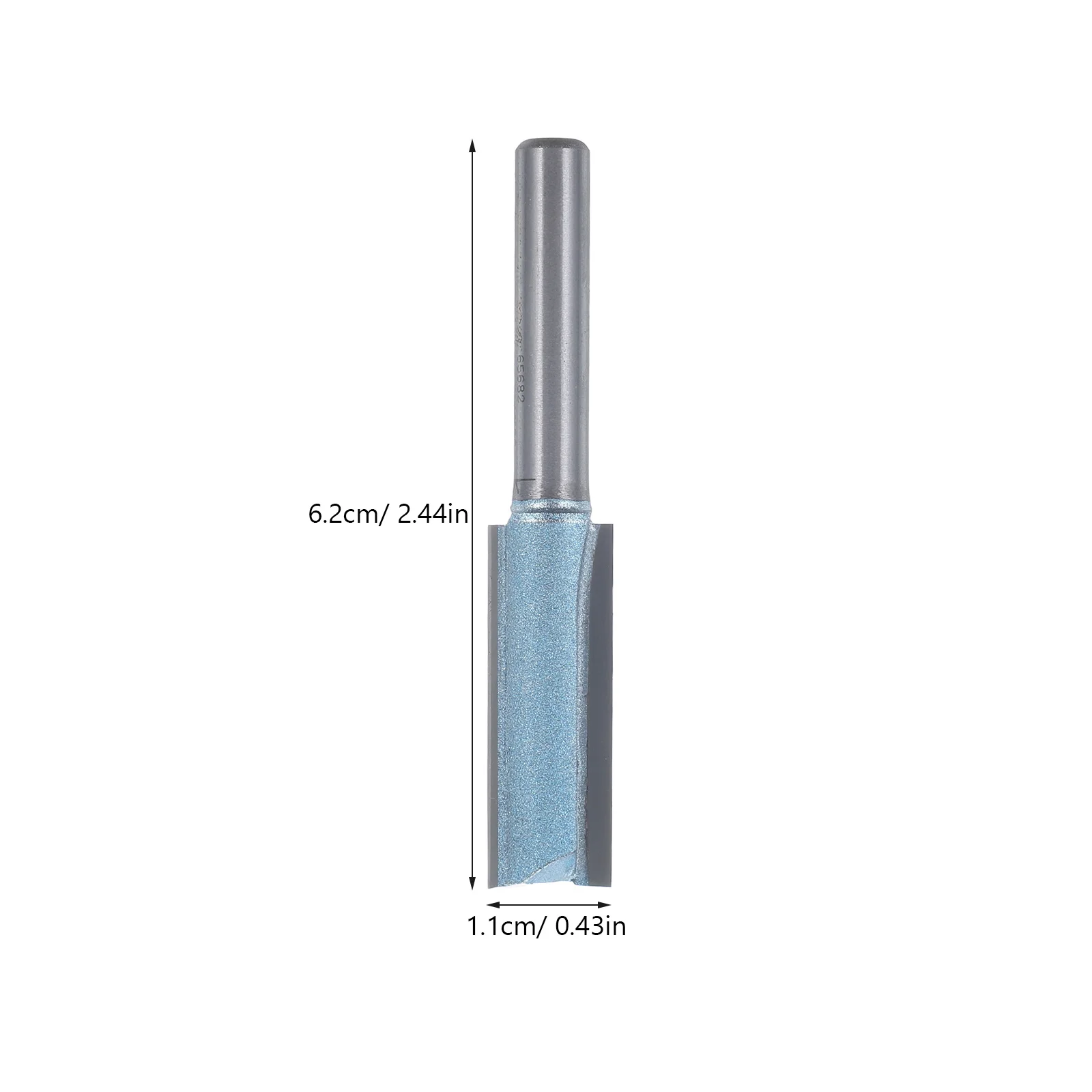 Double Flute Straight Router Bit High Strength Milling Cutter for Groove Cutting Woodworking Plywood Router Bits