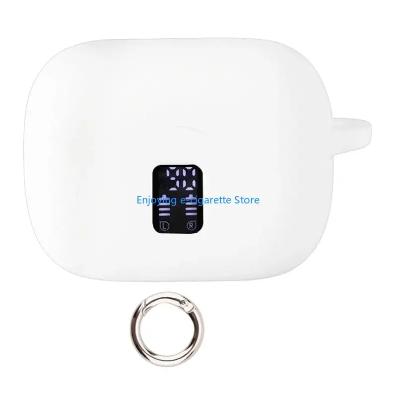 Wireless Earbud Charging Case Cover Protector for the Stated Model, with Separate Lid Section and Accessible Charging Port Y4QF
