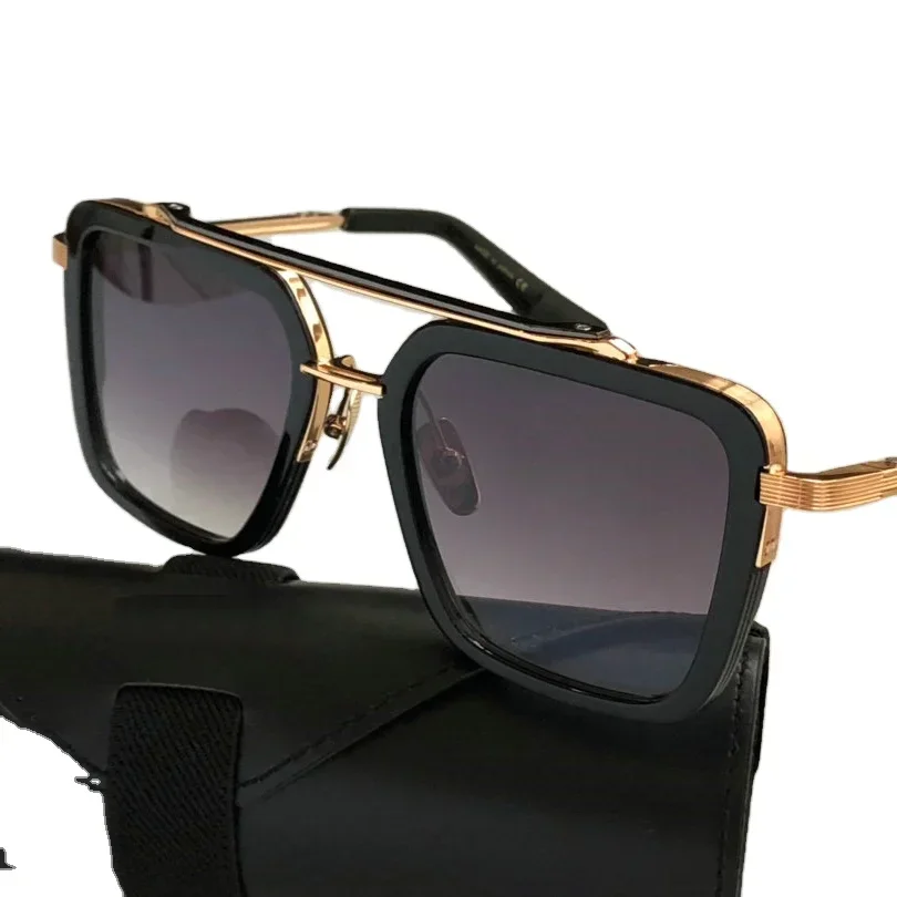 2021 new luxury brand DT Classic Oversized Men Sunglasses Luxury Brand Women Sun Glasses Square retro Male UV400 Sunglasses