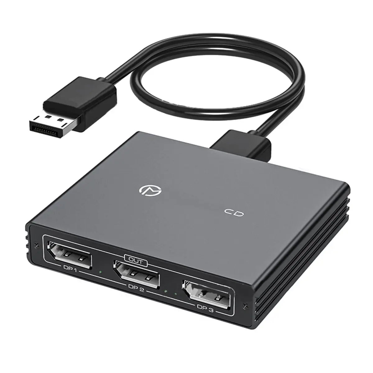 [VALUE PACK]USB C to DP Displayport Adapter 3 Monitors 4K60Hz DP Splitter 1 in 3 Out for Extended Display DP1.4 PD 100W