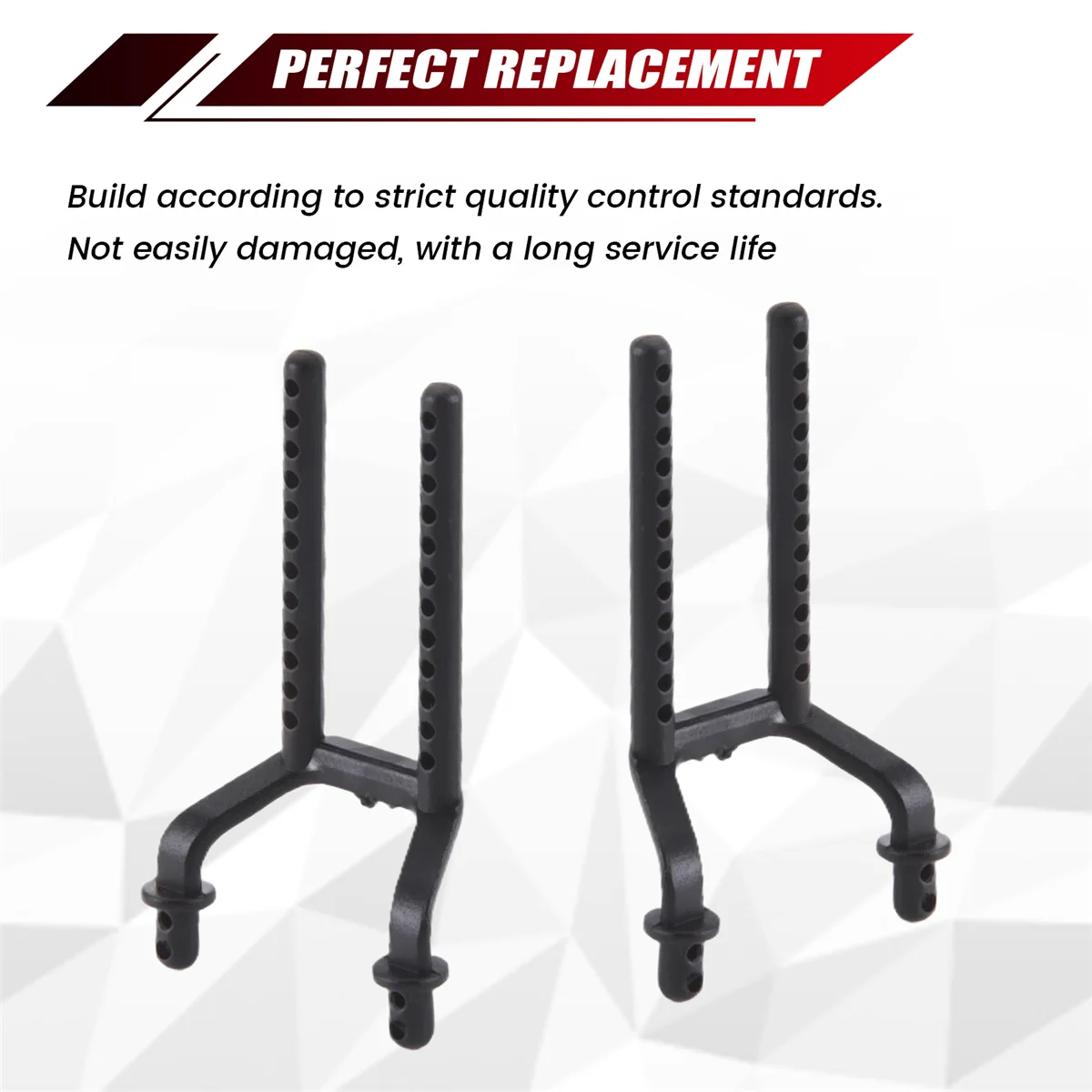 BAAA-4Pcs K989-50 K989-51 Przednia i tylna kolumna samochodowa do Wltoys K969 K979 K989 K999 P929 P939 1/28 Rc Car Parts