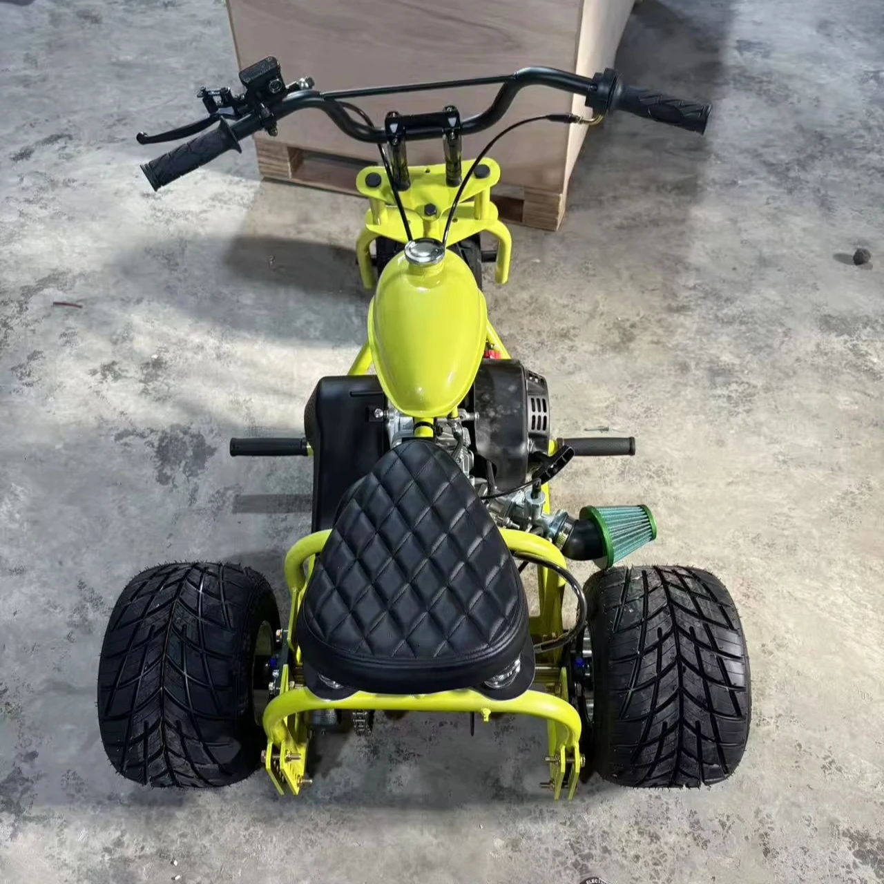 predator Ghost Gas Powered Mini Trike Motorrad Tgv