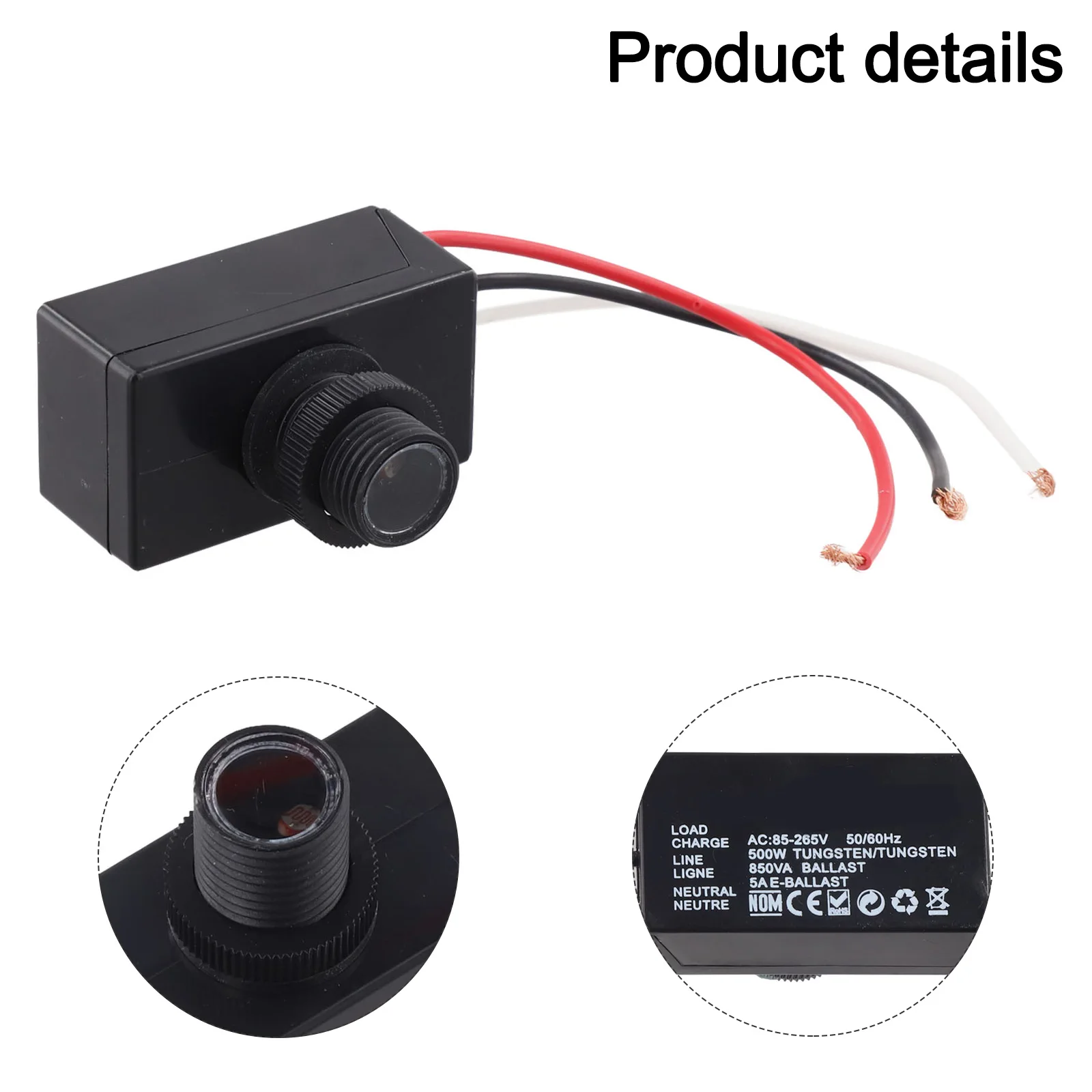 

Энергосберегающий датчик, автоматический датчик освещенности, управление освещением, автоматическое управление освещением, улучшенные функции безопасности, как показано на рисунке