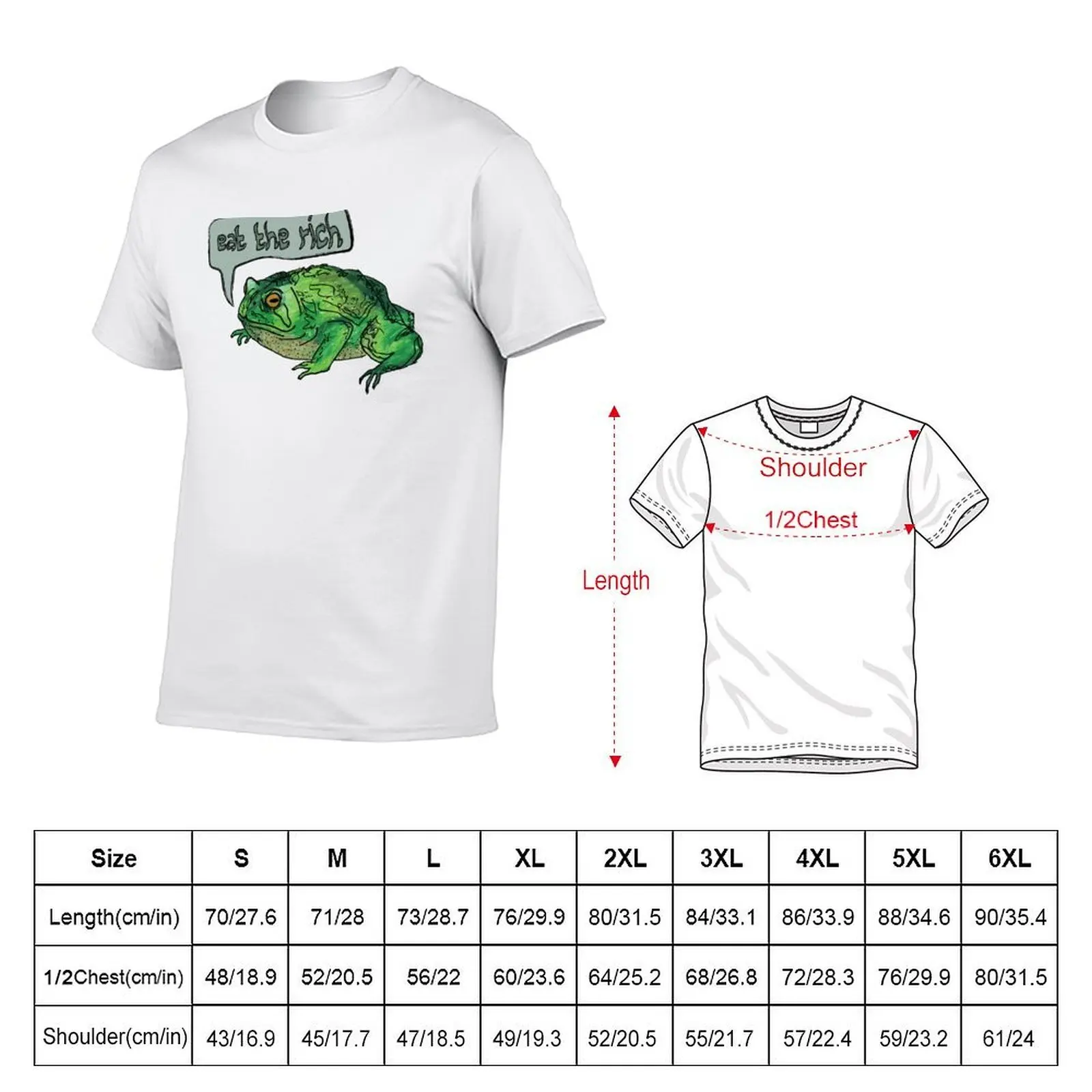 Eat the Rich Toad T-Shirt sweat sublime fitted t shirts for men