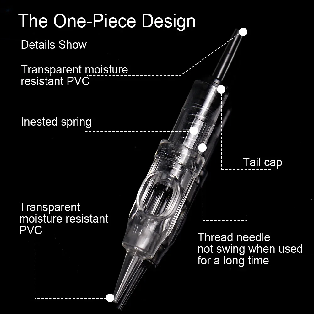 Value Pack Disposable Sterile Cartridge Tattoo Needles For Permanent Makeup Pen Eyebrow Lips 1RL/2RL/3RL/5RL/7RL/3FP/5FP/7FP