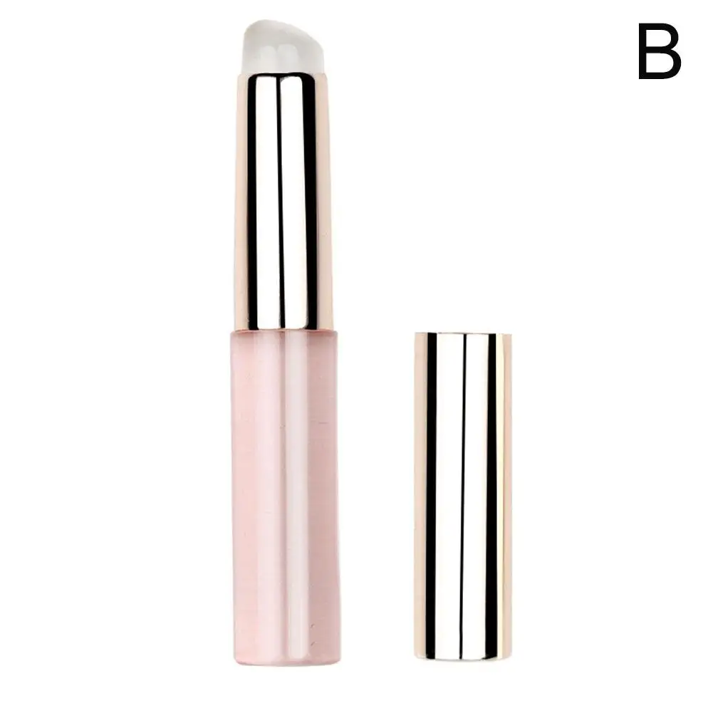Silicone Lip Brush Angled Concealer Makeup Brush Tool Finger Like Portable Brush Brush Soft Round Lipstick Q Concealer Head D7F6