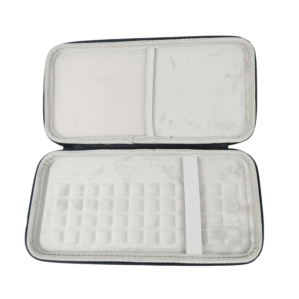 Tas Penyimpanan Keyboard Tahan Air dengan Tali Tangan Casing Keyboard Nirkabel EVA Keras Tas Pelindung Keyboard untuk Apple Magic Keyboard