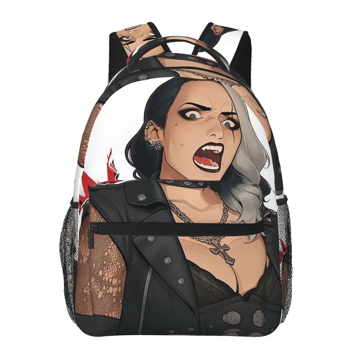 

Rhea Ripley Wrestler Mami's Always On Top Student Backpack School Bag Hiking Travel Daypack for Boys Girls Bookbag Shoulder Bags