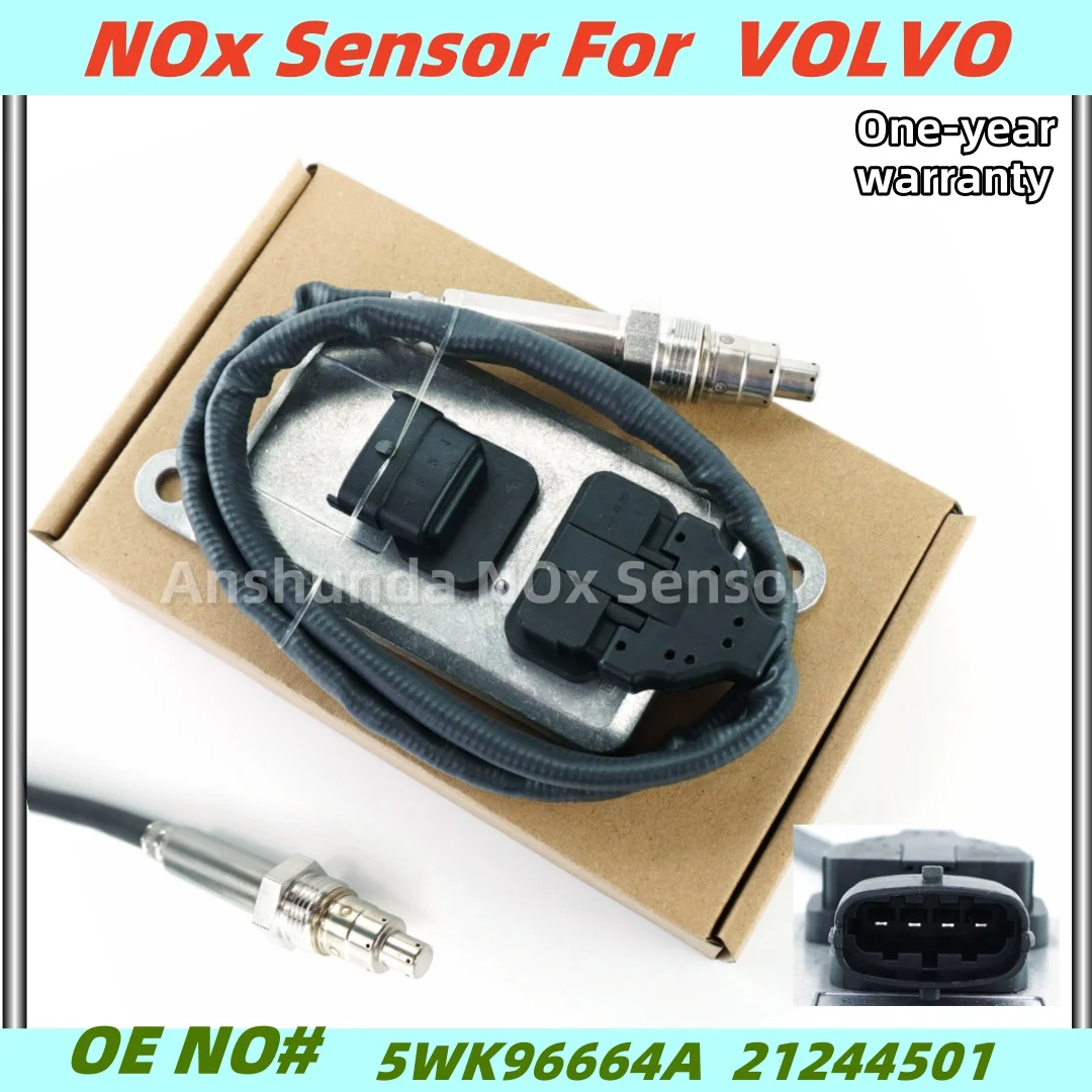 

5WK9 6664A 21244501 24V High Quality Nitrogen oxygen sensor Fits For FH FM 21244501 5WK96664A NOx sensor