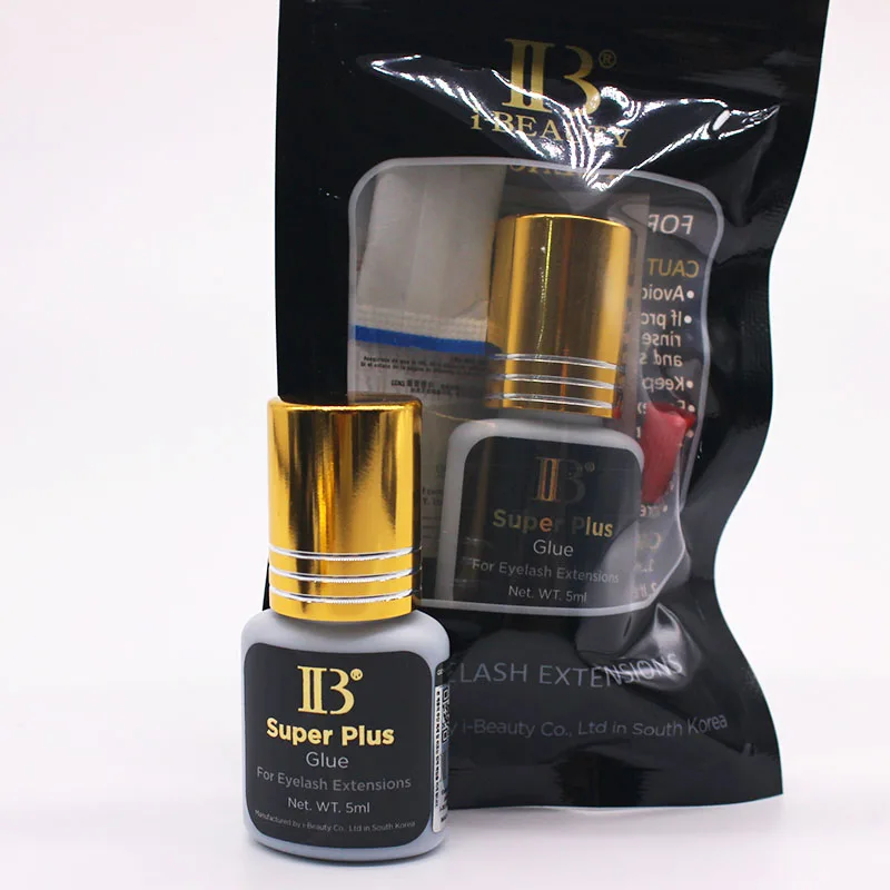 IGLUE IBeauty Super Plus Lijm Voor Wimper Valse Extensions Lijm 5 ml Gouden Cap Lijm Make-Up Beauty Gezondheid Gereedschap Korea Lava Lash