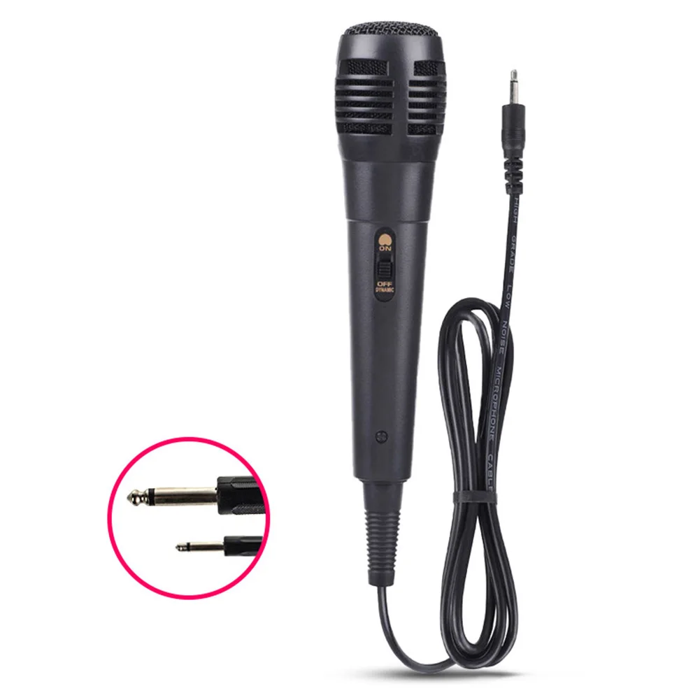 Wired Dynamic Microphone 6.5mm Heart-shaped Pickup 607 Dynamic Microphone For Karaoke Recording Professional Parts