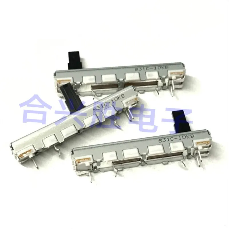 1PCS 45MM Sliding Potentiometer RS30111AC00V B10K Electronic Piano Recorder Volume Adjustment Fader