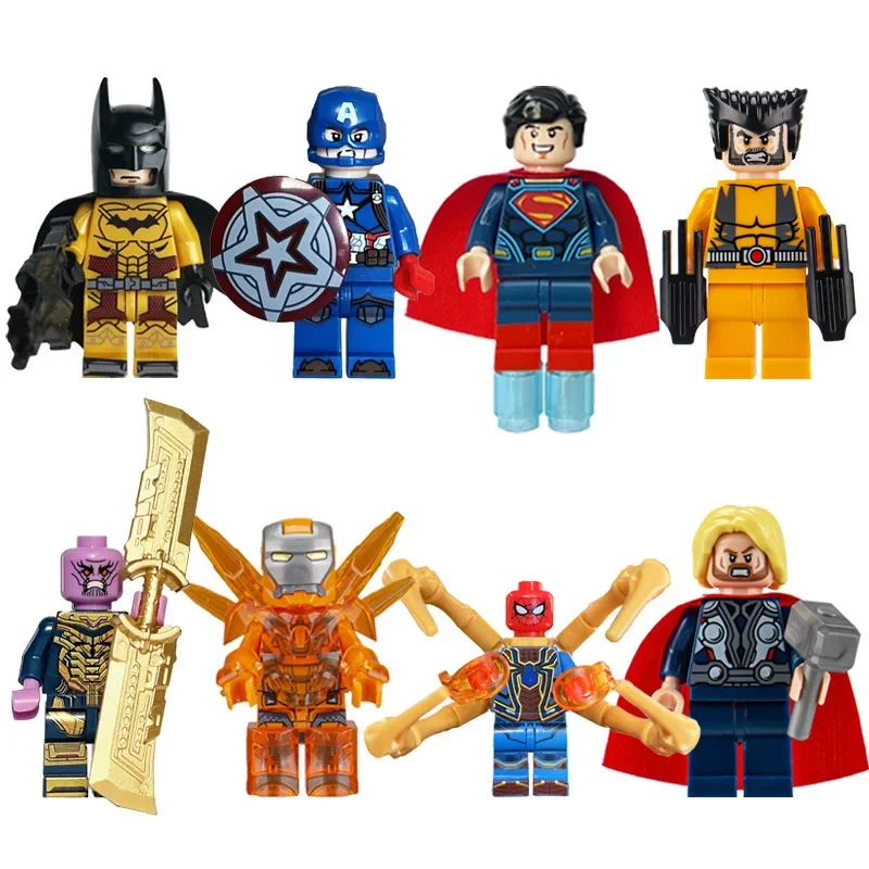 Ninja Anime Figuren Mini Figuurtjes Bouwblok Speelgoed Poppen Model Figuren Kinderen Jongens Verjaardag Cadeaus Slang Monster Gevechtsmodel