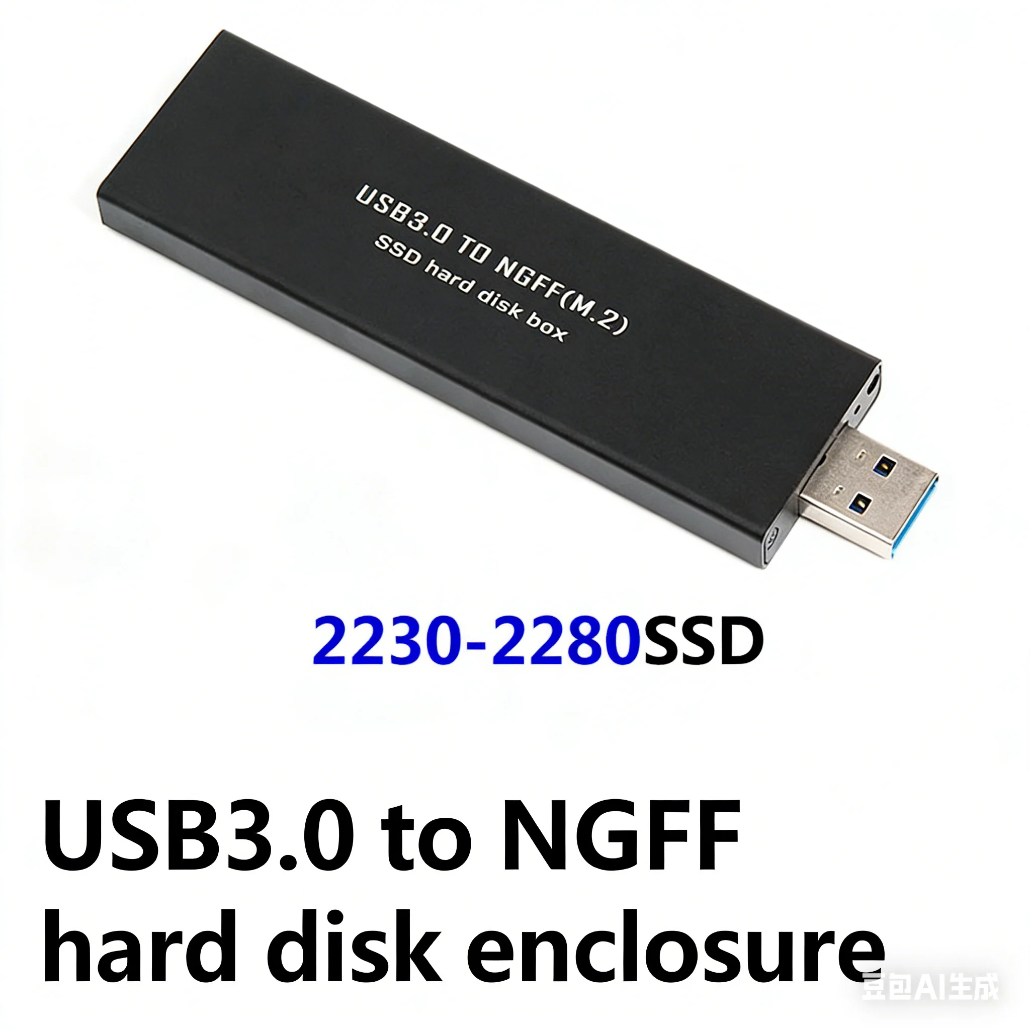 M.2 NGFF SATA TO USB3.0 ADAPTER CONVERTER HARD DRIVE CASE