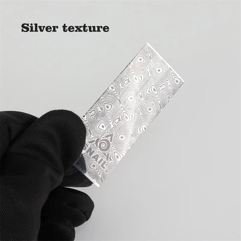 5 قطعة/الوحدة YFTK نمط 18650 بطارية ليثيوم عالمية غطاء محمي جلود أسود فضي الملمس PVS المواد نمط جميل #4