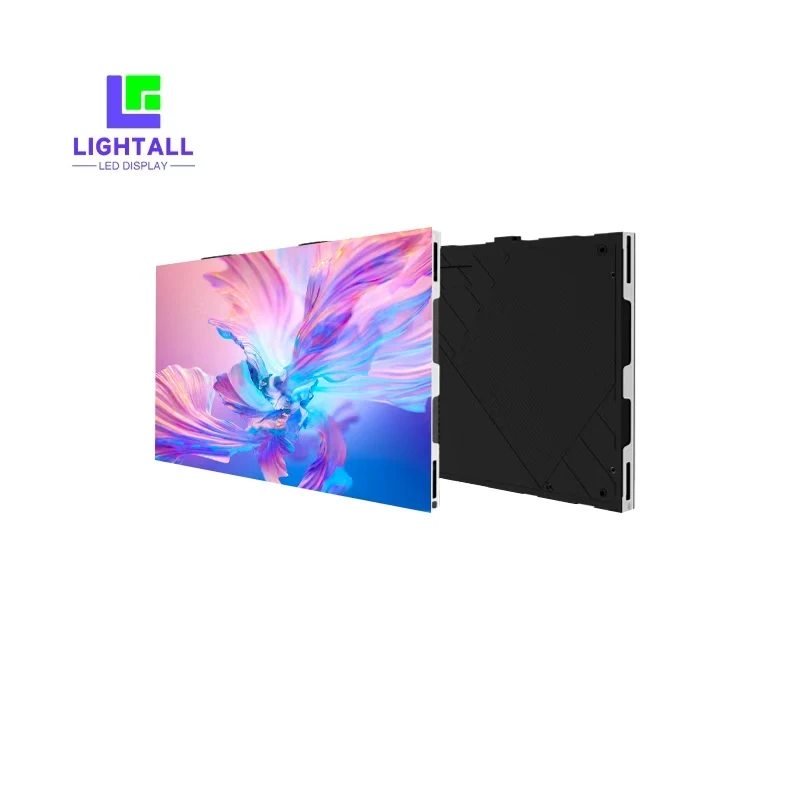 P1.56 small pixel pitch COB LED panel indoor 600*337.5mm ultra-thin die-cast aluminum box full-color LED display LED wall