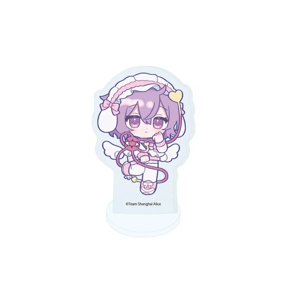 10CM Anime Touhou Project Acrylic Keychain Model Cosplay Characters Ornament Accessories Goods Collection Gifts