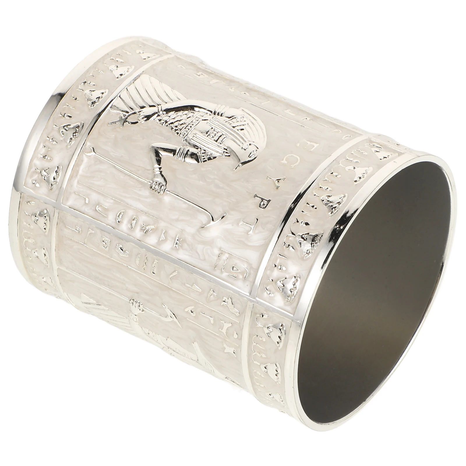 

Egyptian Idol Pencil Holder Decorative for Desk Penholder Cup Zinc Alloy Office