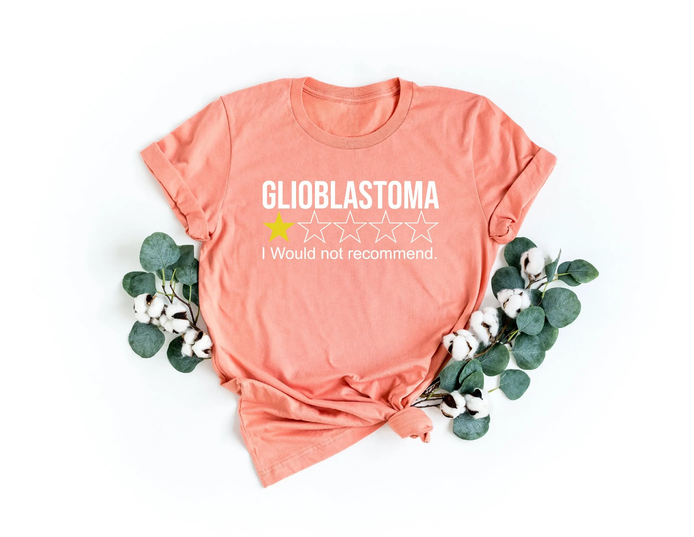 Glioblastoma T Shirt SupporT Brain Tumor Cancer Awareness Injury Mom