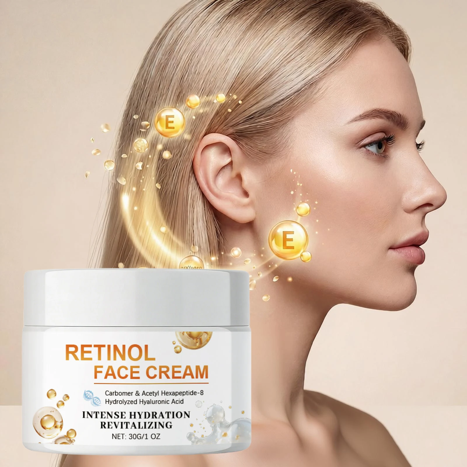 

Retinol Wrinkle Cream Firming Lifting Moisturizing Smoothing Brightening Fade Fine Lines Repair Glowing Nourishing Night Cream