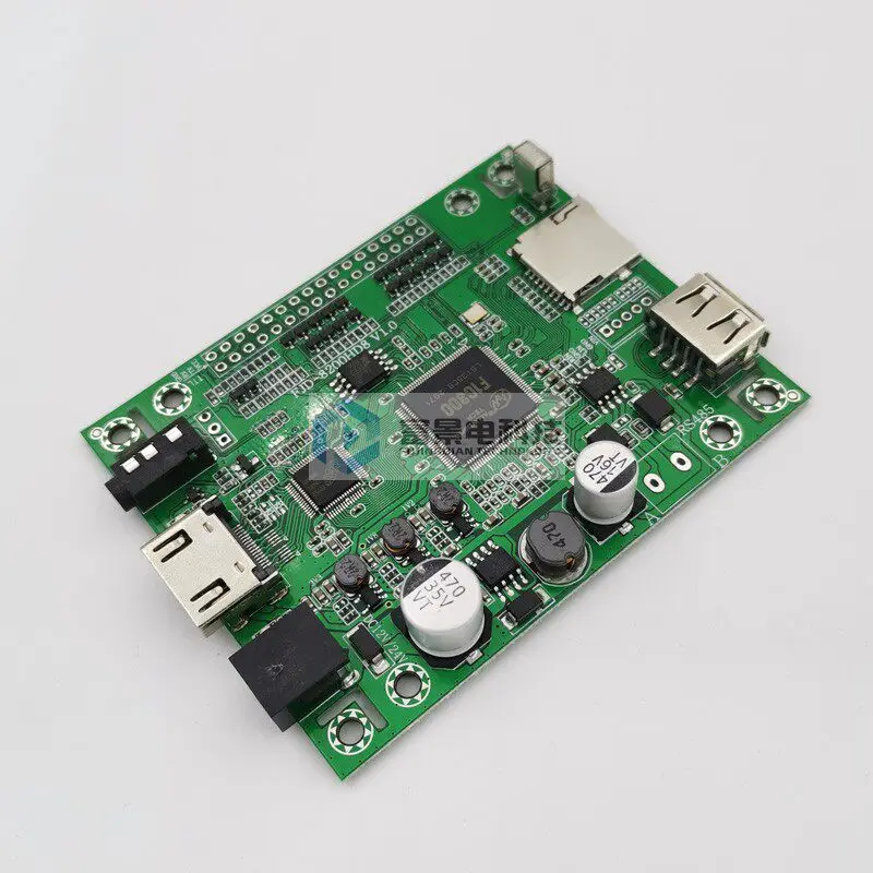 MP4 Video Playback Board HD Decoding 1080P Output HDMI Serial Port Button Secret Room Advertising Machine Module USB