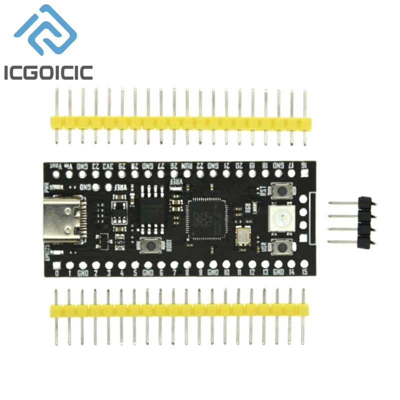 Raspberry Pi Core Board, RP2040, Compatível com RP2, Pico Micropython