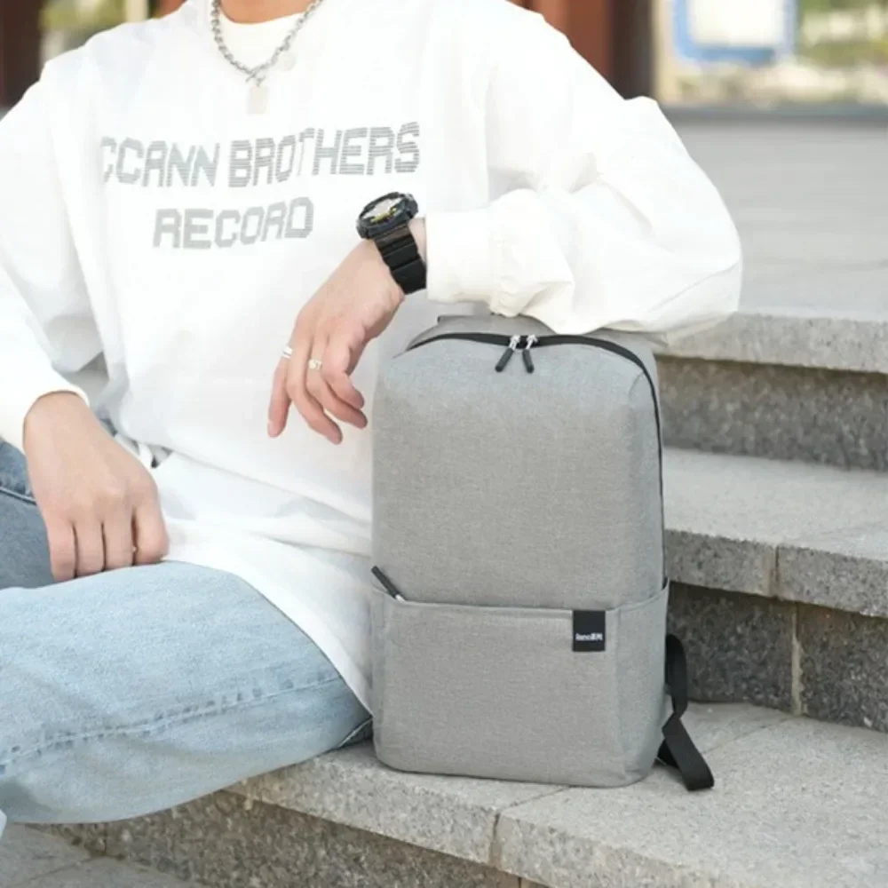 Сплошной цвет, небольшой рюкзак, повседневные водонепроницаемые сумки для книг большой емкости, школьная сумка, дорожная сумка, школьные сумки для подростков