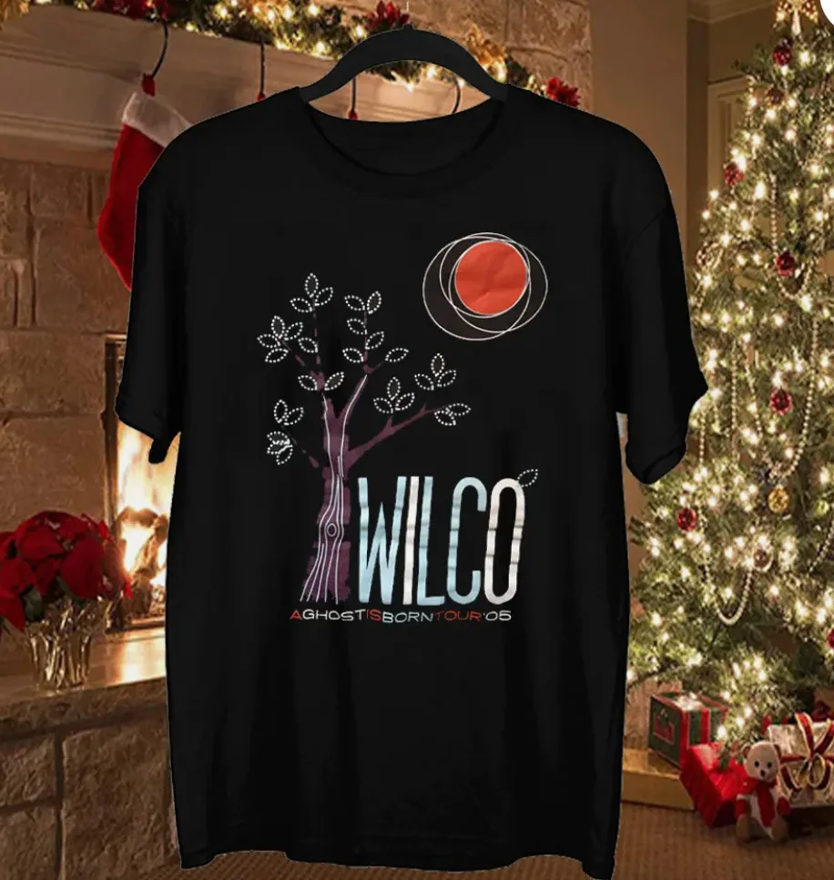 Wilco Cotton Unisex Black T Shirt All Size