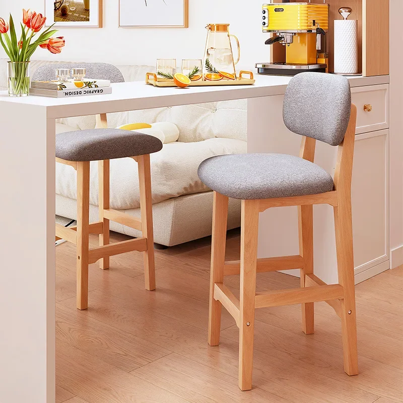 

Bar chair modern simple high stool household light luxury stool front desk chair lift high bar stool cashier bar chair