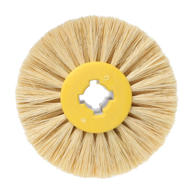 Spazzola tonda per sbavatura in filo sisal per lucidatura della testa per lucidatura Woodw Drop Shipping
