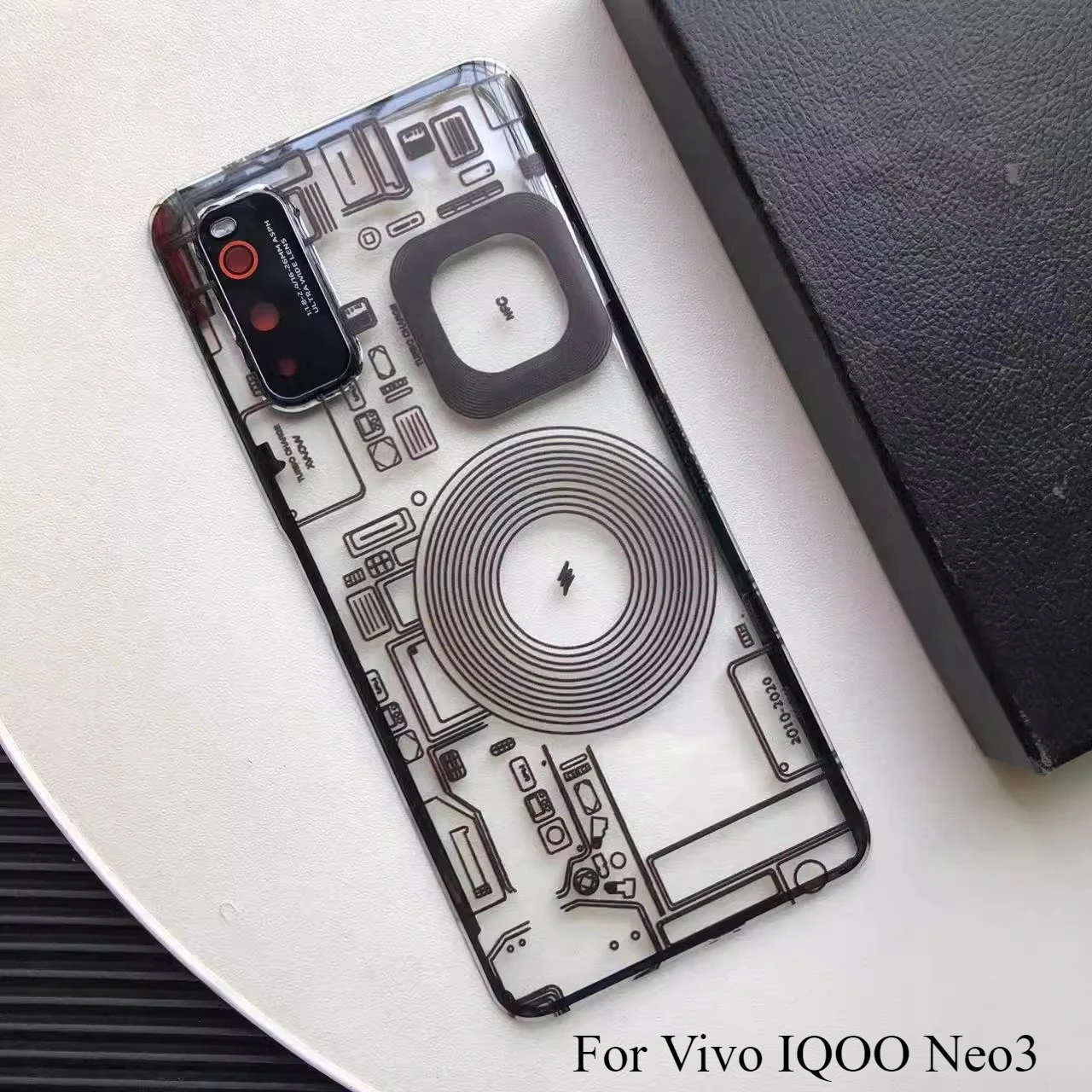 

For VIVO iQOO Neo 855 / Neo3 /Neo5 Battery Cover Glass Panel Rear Door Housing Rear Door Replacement