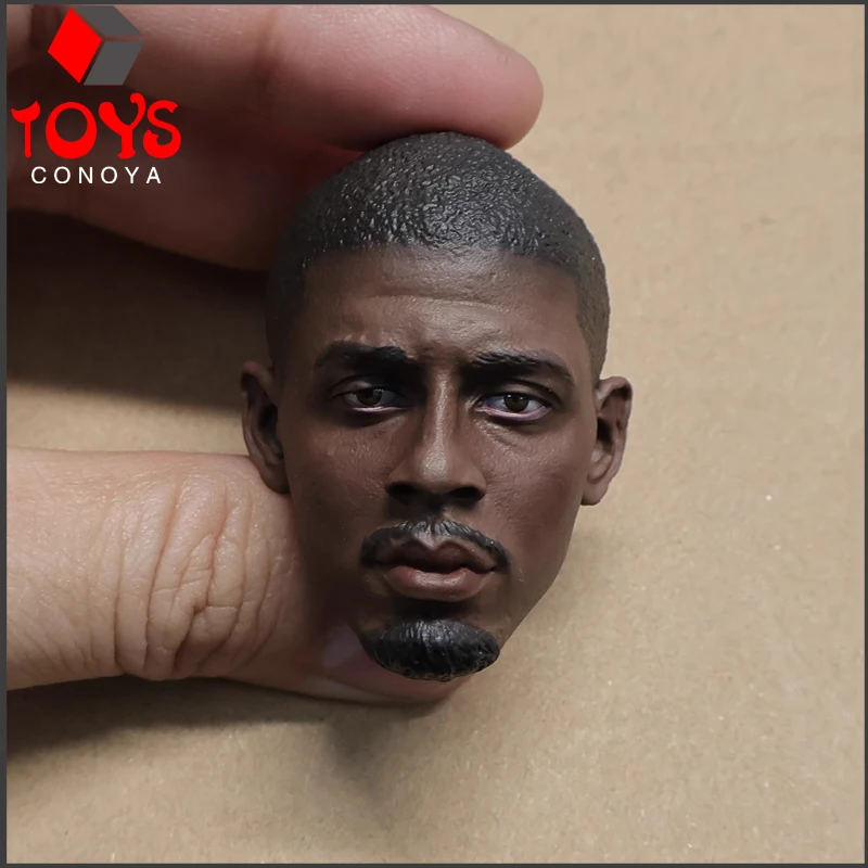 

1/6 Scale Basketball Player Basketball Star Head Sculpt Carving Model Fit 12" EB Male Solider Action Figure Body Dolls