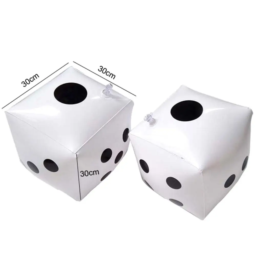 30 سنتيمتر العملاق في الهواء الطلق النشاط شاطئ حديقة حفلة أطفال لعبة أطفال نفخ النرد ألعاب واسعة جو اللعب