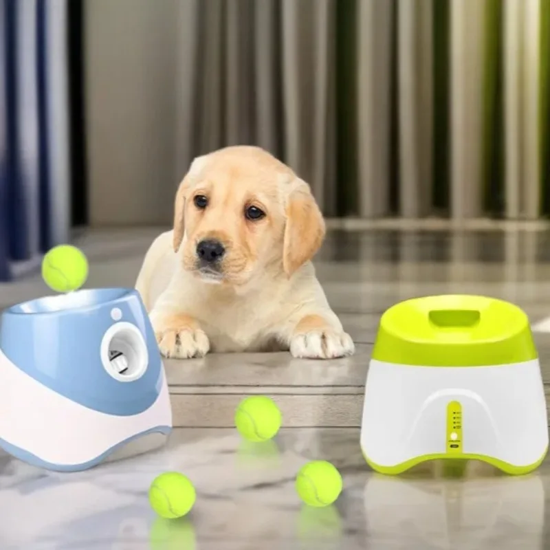 ‌Automatic Dog Ball Launcher - Smart Fetch Machine with Long Battery, Electric Thrower for Puppy Training & Exercise