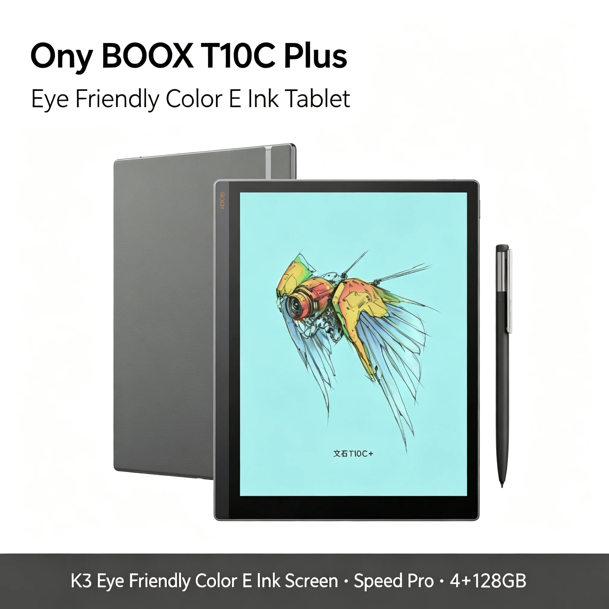 Onyx BOOX T10C 10.3 Inch Color Electronic Paper Screen Paperlike Office Eye Friendly E Ink E Book Reader