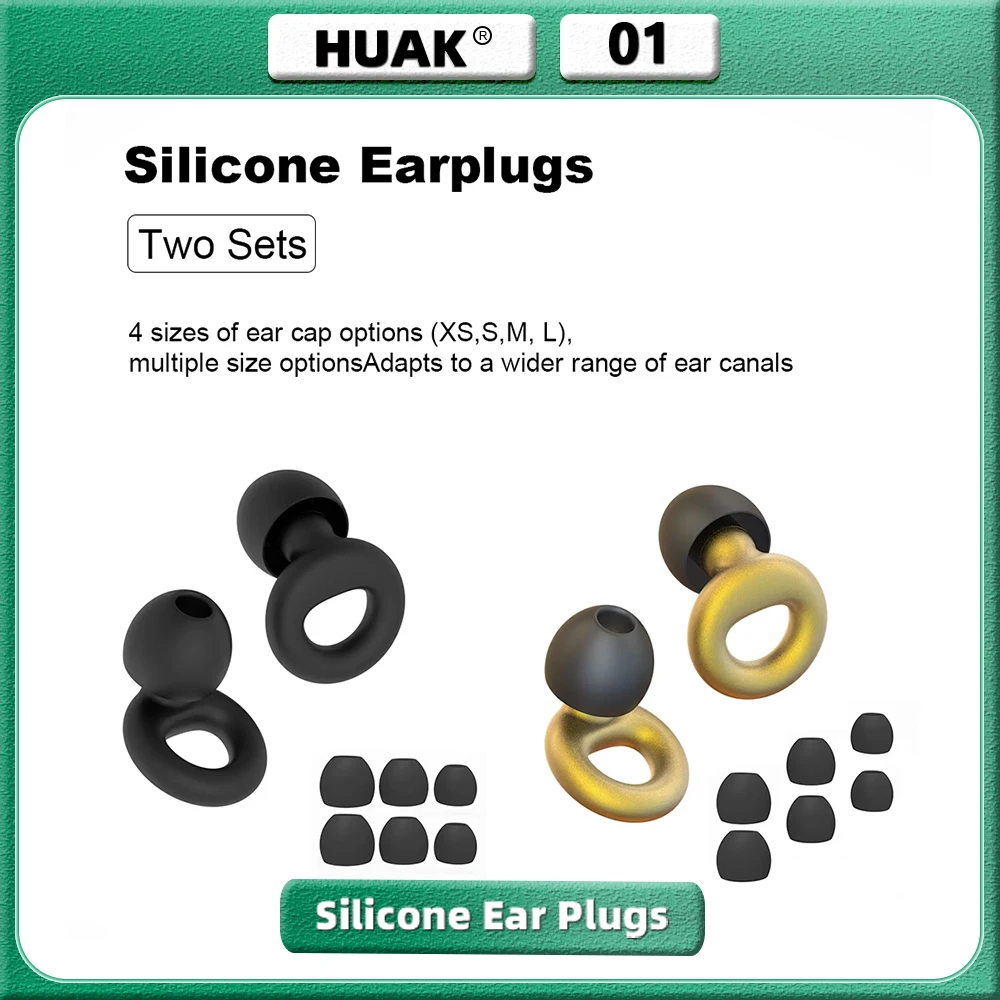 Huak 4Sizes Ear Tip… - image