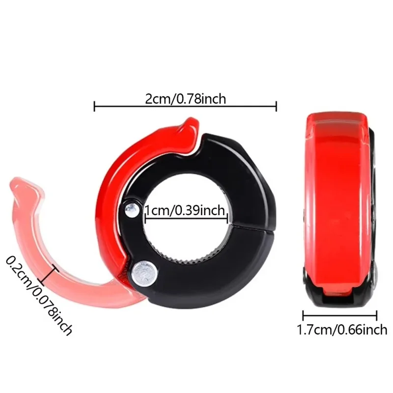 Gancho Colgante para Bicicletas Reemplazable, Multifuncional, de ABS/Aluminio, para Colgar Cascos en Motocicletas