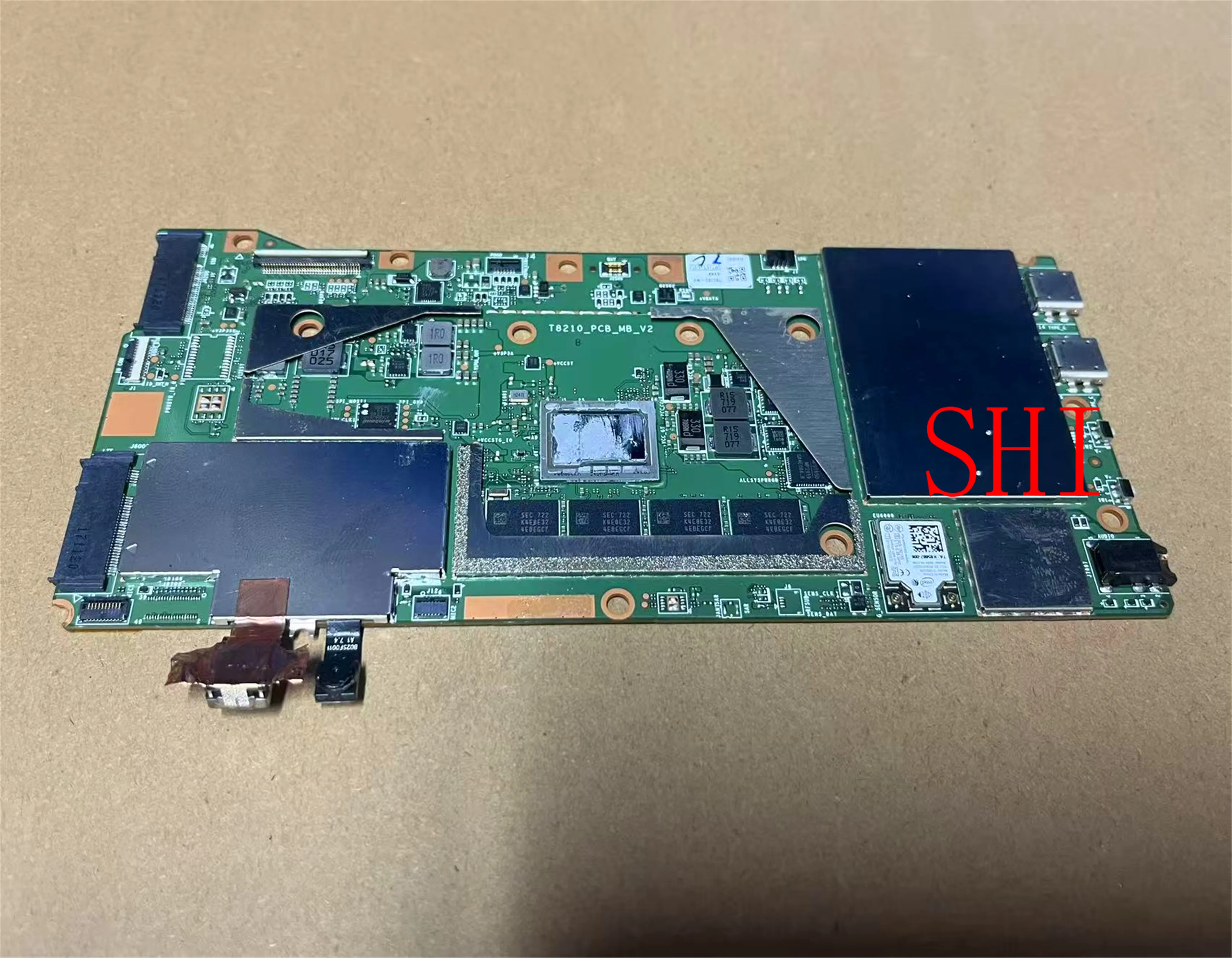 

Для Dell использует материнскую плату Inspiron 12 580 T8210_PCB_MB_V2; Тести 4G M3 ОК.