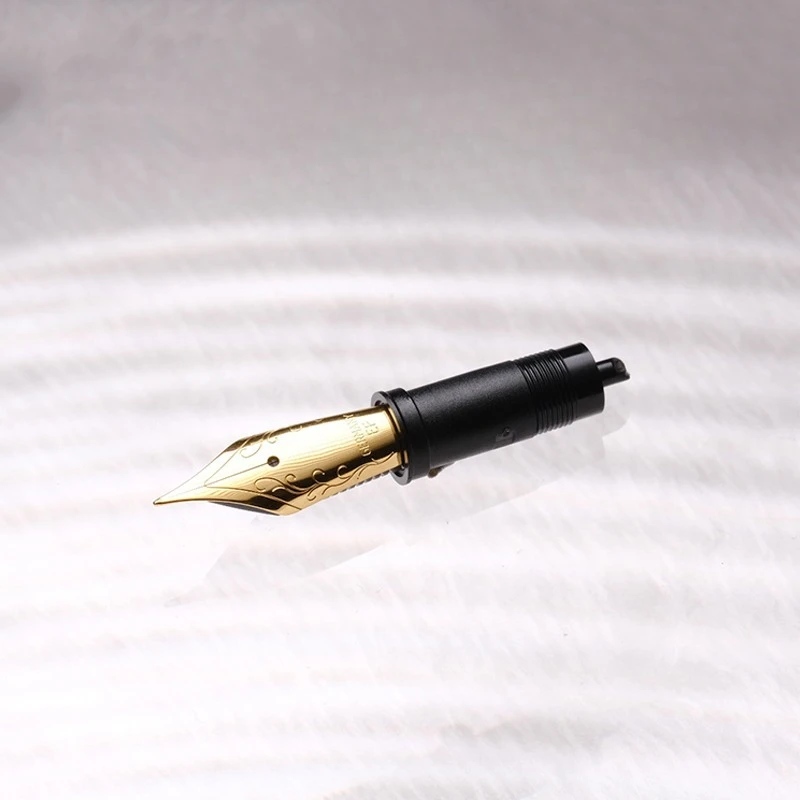 JOWO القلم بنك الاستثمار القومي رقم 6 الألمانية المستوردة قلم حبر المناقير EF F M B الذهب اكسسوارات العالمي استبدال الخط تلميح الكتابة هدية
