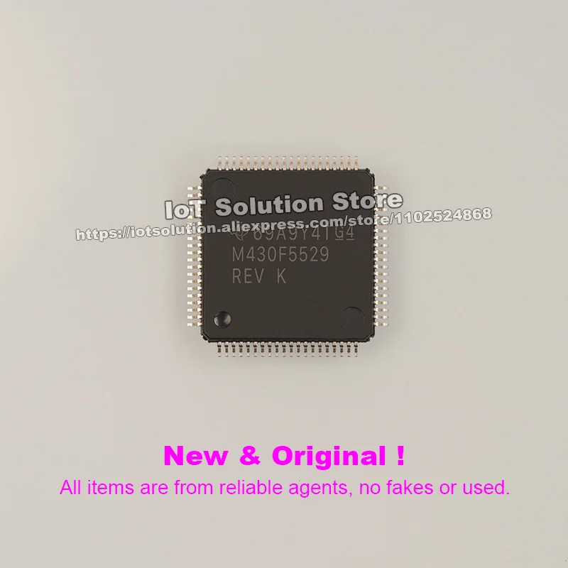 MSP430F5529IPN Original Novo MCU da série MSP430F5529